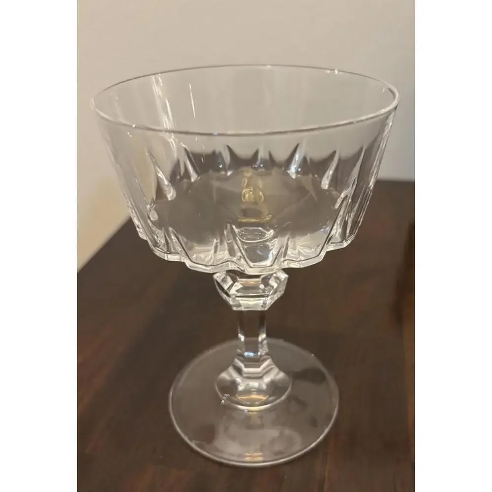 ML Vintage Princess House Champagne Glass Espirit Pattern